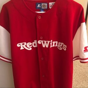Vintage Red Wings Baseball Jersey